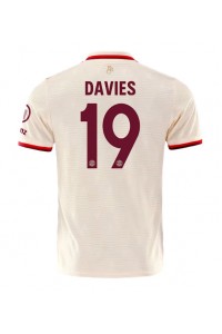 Bayern Munich Alphonso Davies #19 Fotballdrakt Tredje Klær 2024-25 Korte ermer